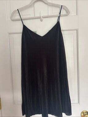 Forever 21 Black Mini Slip Dress